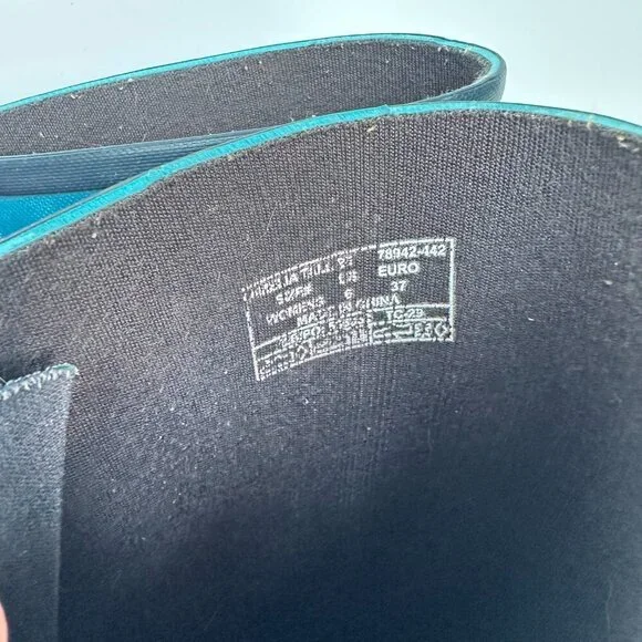 BOGS Women's Size 6 Amanda II Tall Rain Boot Teal Blue Outdoors Gardening Farm - Picture 7 of 9